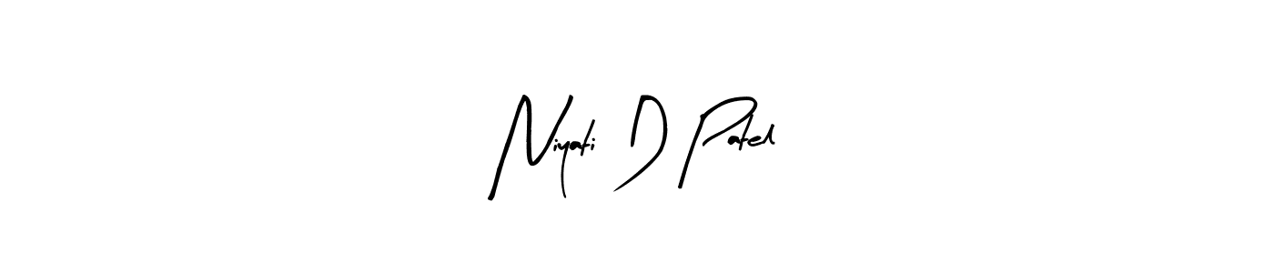 How to Draw Niyati D Patel signature style? Arty Signature is a latest design signature styles for name Niyati D Patel. Niyati D Patel signature style 8 images and pictures png