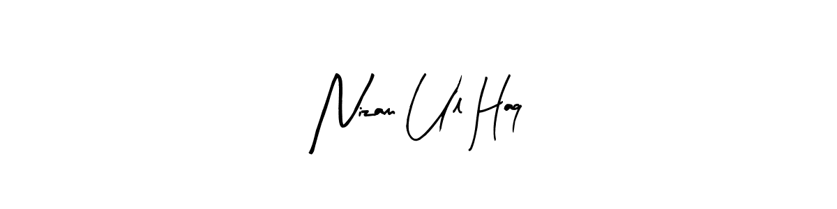 Here are the top 10 professional signature styles for the name Nizam Ul Haq. These are the best autograph styles you can use for your name. Nizam Ul Haq signature style 8 images and pictures png