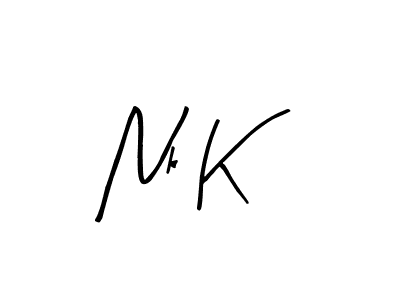 Arty Signature is a professional signature style that is perfect for those who want to add a touch of class to their signature. It is also a great choice for those who want to make their signature more unique. Get Nk K name to fancy signature for free. Nk K signature style 8 images and pictures png