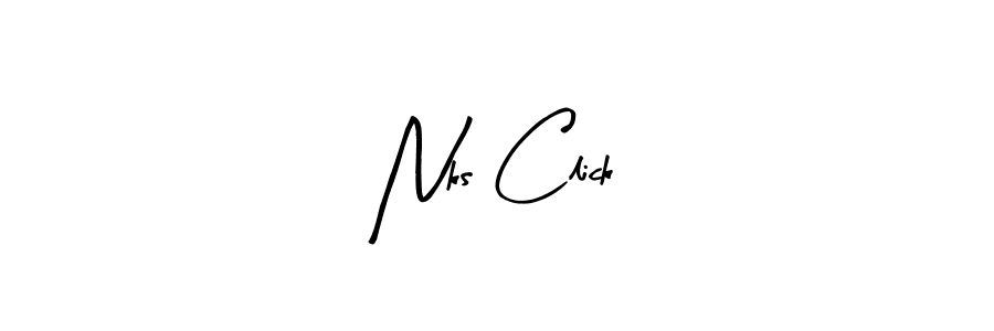 Make a beautiful signature design for name Nks Click. Use this online signature maker to create a handwritten signature for free. Nks Click signature style 8 images and pictures png
