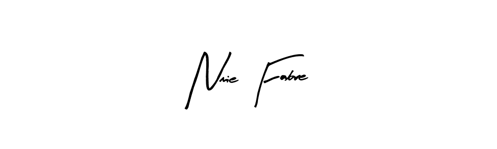 Also we have Nmie Fabre name is the best signature style. Create professional handwritten signature collection using Arty Signature autograph style. Nmie Fabre signature style 8 images and pictures png