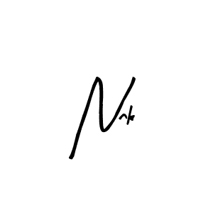 How to make Nnk name signature. Use Arty Signature style for creating short signs online. This is the latest handwritten sign. Nnk signature style 8 images and pictures png