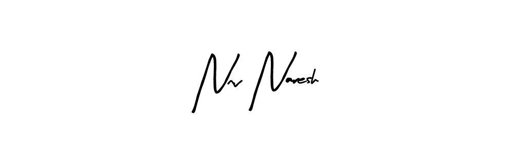 How to Draw Nnv Naresh signature style? Arty Signature is a latest design signature styles for name Nnv Naresh. Nnv Naresh signature style 8 images and pictures png