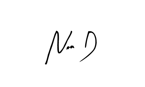 It looks lik you need a new signature style for name Noa D. Design unique handwritten (Arty Signature) signature with our free signature maker in just a few clicks. Noa D signature style 8 images and pictures png