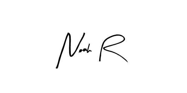 Noah R stylish signature style. Best Handwritten Sign (Arty Signature) for my name. Handwritten Signature Collection Ideas for my name Noah R. Noah R signature style 8 images and pictures png