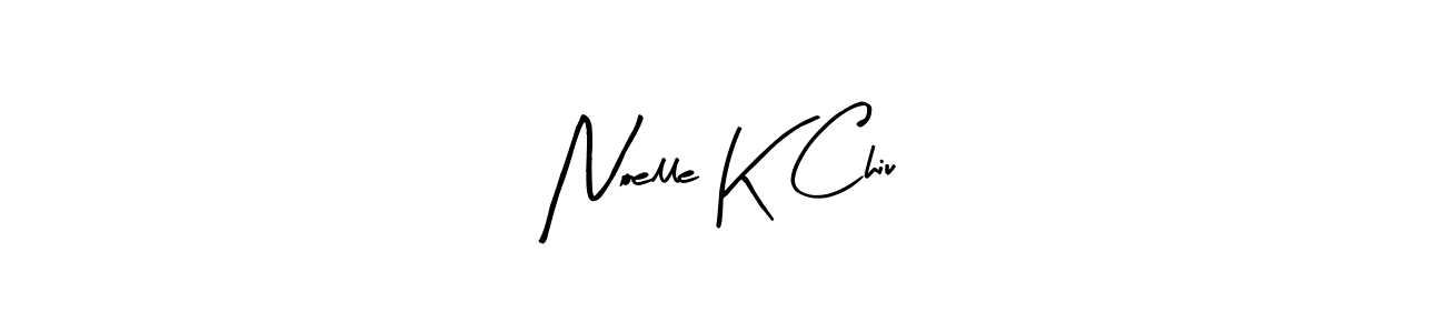 Once you've used our free online signature maker to create your best signature Arty Signature style, it's time to enjoy all of the benefits that Noelle K Chiu name signing documents. Noelle K Chiu signature style 8 images and pictures png