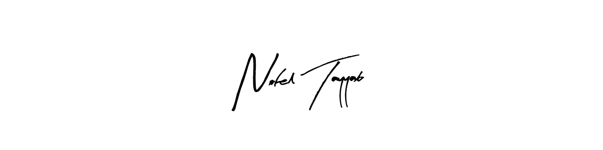 Make a beautiful signature design for name Nofel Tayyab. Use this online signature maker to create a handwritten signature for free. Nofel Tayyab signature style 8 images and pictures png