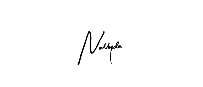 Make a beautiful signature design for name Nollyda. Use this online signature maker to create a handwritten signature for free. Nollyda signature style 8 images and pictures png