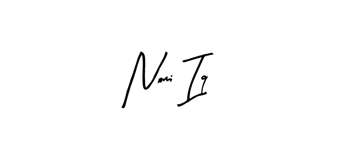 Best and Professional Signature Style for Nomi Iq. Arty Signature Best Signature Style Collection. Nomi Iq signature style 8 images and pictures png