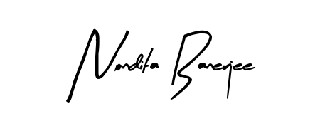 Practice writing Nondita Banerjee with the flow of Arty Signature lettering. A fantastic source of inspiration for developing your personal signature style. Nondita Banerjee signature style 8 images and pictures png