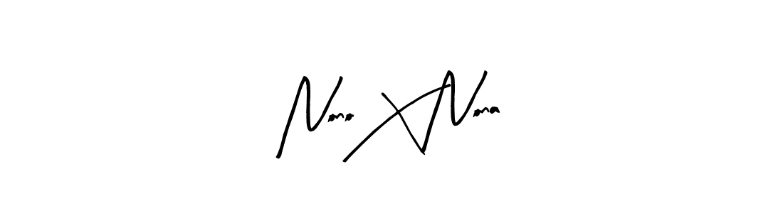 Similarly Arty Signature is the best handwritten signature design. Signature creator online .You can use it as an online autograph creator for name Nono X Nona. Nono X Nona signature style 8 images and pictures png