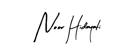 Style your name Noor Hidayati with confidence using Arty Signature signature design. Simple, elegant, and ready for immediate document use. Noor Hidayati signature style 8 images and pictures png