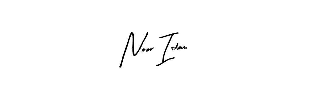 Make a beautiful signature design for name Noor Islam. With this signature (Arty Signature) style, you can create a handwritten signature for free. Noor Islam signature style 8 images and pictures png