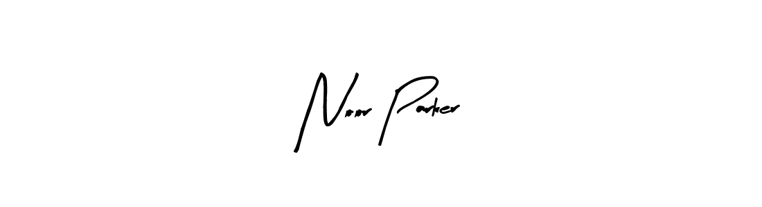 How to make Noor Parker signature? Arty Signature is a professional autograph style. Create handwritten signature for Noor Parker name. Noor Parker signature style 8 images and pictures png