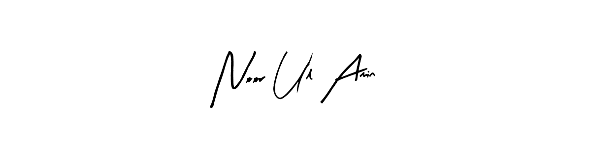 Use a signature maker to create a handwritten signature online. With this signature software, you can design (Arty Signature) your own signature for name Noor Ul Amin. Noor Ul Amin signature style 8 images and pictures png