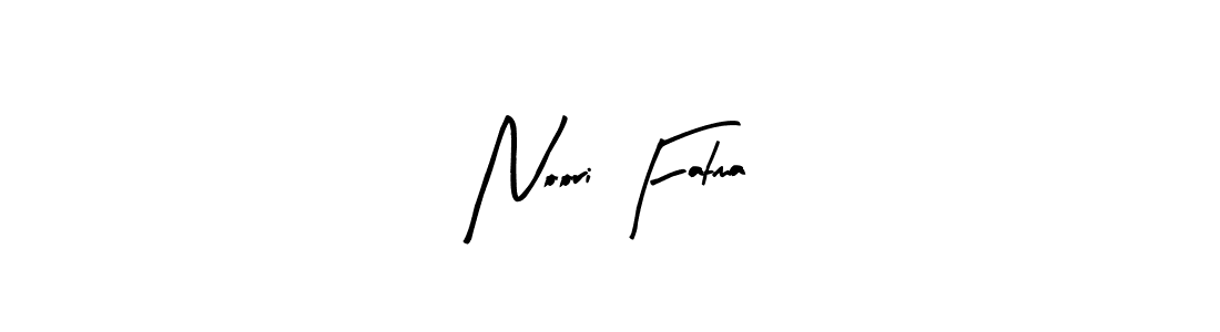 The best way (Arty Signature) to make a short signature is to pick only two or three words in your name. The name Noori Fatma include a total of six letters. For converting this name. Noori Fatma signature style 8 images and pictures png