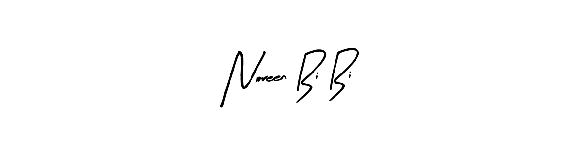 Also we have Noreen Bi Bi name is the best signature style. Create professional handwritten signature collection using Arty Signature autograph style. Noreen Bi Bi signature style 8 images and pictures png