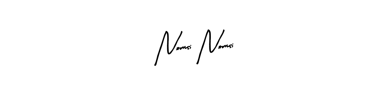 Use a signature maker to create a handwritten signature online. With this signature software, you can design (Arty Signature) your own signature for name Normsi Normsi. Normsi Normsi signature style 8 images and pictures png
