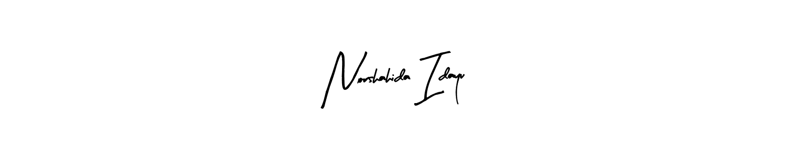 Best and Professional Signature Style for Norshahida Idayu. Arty Signature Best Signature Style Collection. Norshahida Idayu signature style 8 images and pictures png