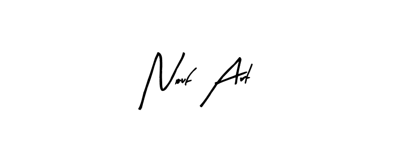 Best and Professional Signature Style for Nouf Art. Arty Signature Best Signature Style Collection. Nouf Art signature style 8 images and pictures png