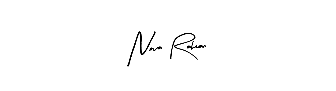Create a beautiful signature design for name Nova Rahman. With this signature (Arty Signature) fonts, you can make a handwritten signature for free. Nova Rahman signature style 8 images and pictures png