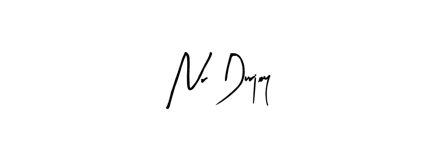 if you are searching for the best signature style for your name Nr Durjoy. so please give up your signature search. here we have designed multiple signature styles  using Arty Signature. Nr Durjoy signature style 8 images and pictures png