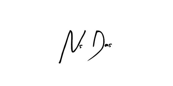 How to Draw Ns Das signature style? Arty Signature is a latest design signature styles for name Ns Das. Ns Das signature style 8 images and pictures png