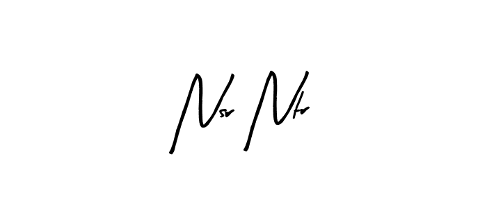 Use a signature maker to create a handwritten signature online. With this signature software, you can design (Arty Signature) your own signature for name Nsr Ntr. Nsr Ntr signature style 8 images and pictures png