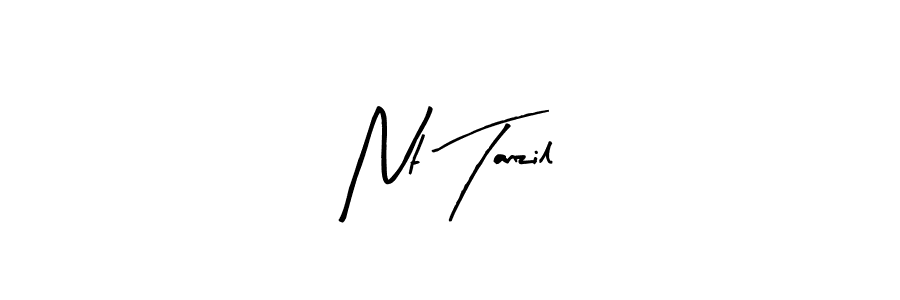 How to make Nt Tanzil signature? Arty Signature is a professional autograph style. Create handwritten signature for Nt Tanzil name. Nt Tanzil signature style 8 images and pictures png