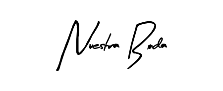 Explore multiple handwriting variations for Nuestra Boda including this stunning Arty Signature design. Free to use across all platforms. Nuestra Boda signature style 8 images and pictures png