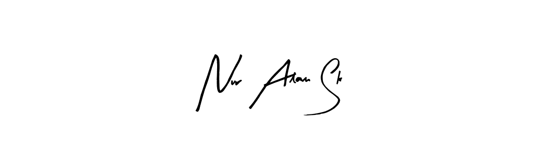 How to Draw Nur Alam Sk signature style? Arty Signature is a latest design signature styles for name Nur Alam Sk. Nur Alam Sk signature style 8 images and pictures png
