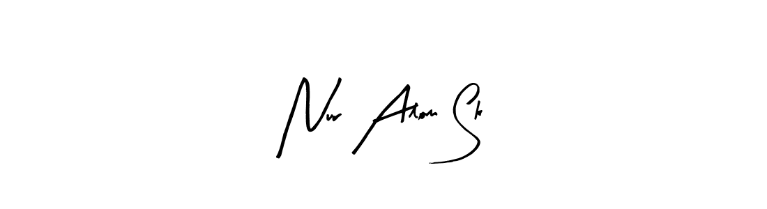 Nur Alom Sk stylish signature style. Best Handwritten Sign (Arty Signature) for my name. Handwritten Signature Collection Ideas for my name Nur Alom Sk. Nur Alom Sk signature style 8 images and pictures png