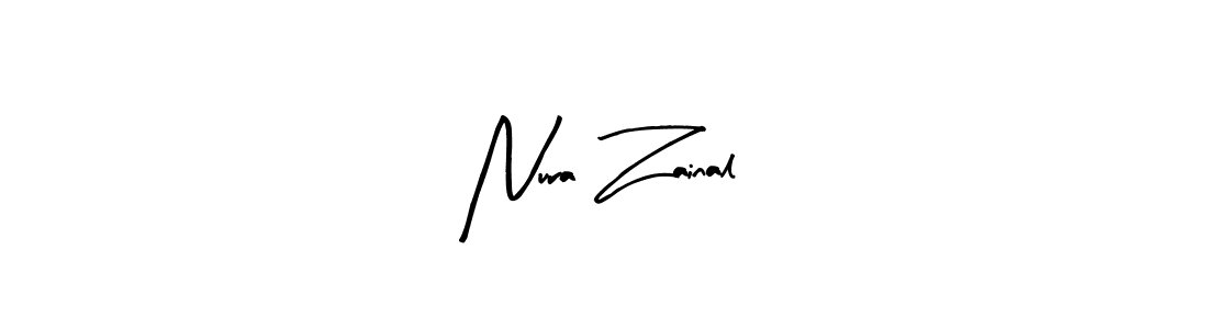 Make a beautiful signature design for name Nura Zainal. Use this online signature maker to create a handwritten signature for free. Nura Zainal signature style 8 images and pictures png