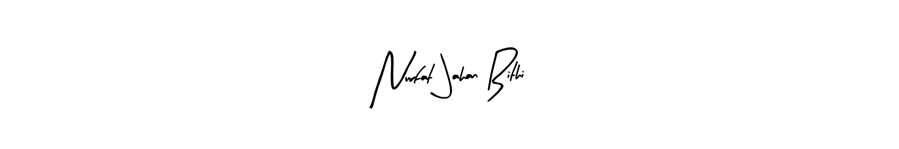 How to make Nurfat Jahan Bithi signature? Arty Signature is a professional autograph style. Create handwritten signature for Nurfat Jahan Bithi name. Nurfat Jahan Bithi signature style 8 images and pictures png
