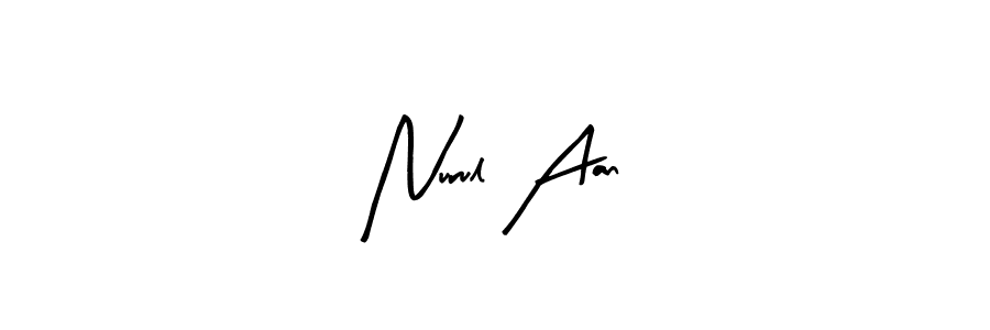 Best and Professional Signature Style for Nurul Aan. Arty Signature Best Signature Style Collection. Nurul Aan signature style 8 images and pictures png