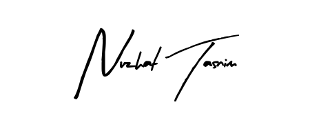 Use a signature maker to create a handwritten signature online. With this signature software, you can design (Arty Signature) your own signature for name Nuzhat Tasnim. Nuzhat Tasnim signature style 8 images and pictures png