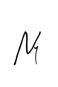 Design your own signature with our free online signature maker. With this signature software, you can create a handwritten (Arty Signature) signature for name Ny. Ny signature style 8 images and pictures png