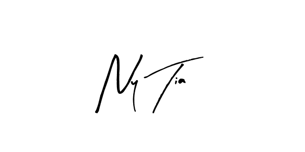 Make a beautiful signature design for name Ny Tia. Use this online signature maker to create a handwritten signature for free. Ny Tia signature style 8 images and pictures png