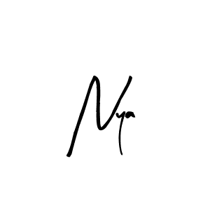 Best and Professional Signature Style for Nya. Arty Signature Best Signature Style Collection. Nya signature style 8 images and pictures png