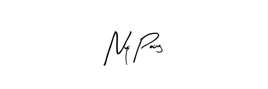 See photos of Nyi Paing official signature by Spectra . Check more albums & portfolios. Read reviews & check more about Arty Signature font. Nyi Paing signature style 8 images and pictures png