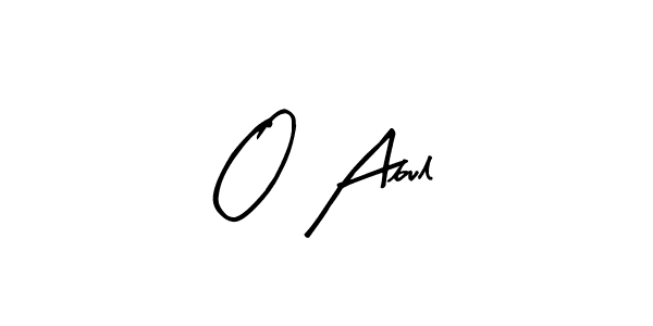 Arty Signature is a professional signature style that is perfect for those who want to add a touch of class to their signature. It is also a great choice for those who want to make their signature more unique. Get O Abul name to fancy signature for free. O Abul signature style 8 images and pictures png