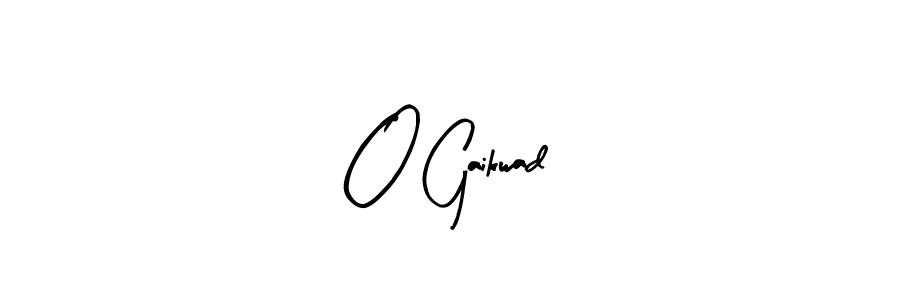 Design your own signature with our free online signature maker. With this signature software, you can create a handwritten (Arty Signature) signature for name O Gaikwad. O Gaikwad signature style 8 images and pictures png