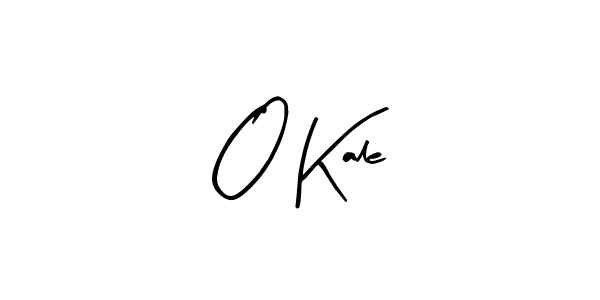 Use a signature maker to create a handwritten signature online. With this signature software, you can design (Arty Signature) your own signature for name O Kale. O Kale signature style 8 images and pictures png