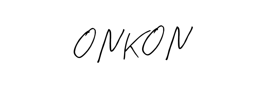 O N K O N stylish signature style. Best Handwritten Sign (Arty Signature) for my name. Handwritten Signature Collection Ideas for my name O N K O N. O N K O N signature style 8 images and pictures png