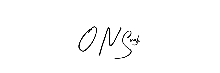 How to make O N Singh name signature. Use Arty Signature style for creating short signs online. This is the latest handwritten sign. O N Singh signature style 8 images and pictures png