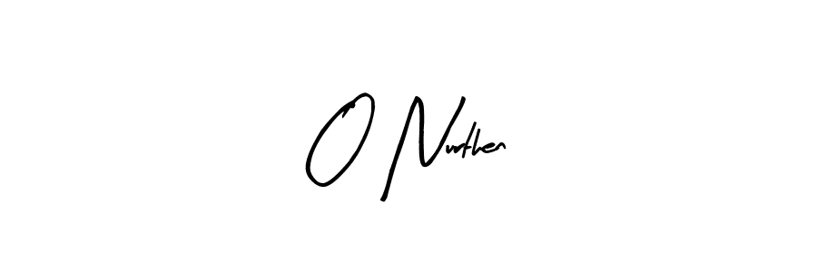 How to make O Nurthen signature? Arty Signature is a professional autograph style. Create handwritten signature for O Nurthen name. O Nurthen signature style 8 images and pictures png