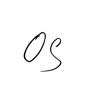 O S stylish signature style. Best Handwritten Sign (Arty Signature) for my name. Handwritten Signature Collection Ideas for my name O S. O S signature style 8 images and pictures png