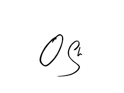 How to make O Sh name signature. Use Arty Signature style for creating short signs online. This is the latest handwritten sign. O Sh signature style 8 images and pictures png