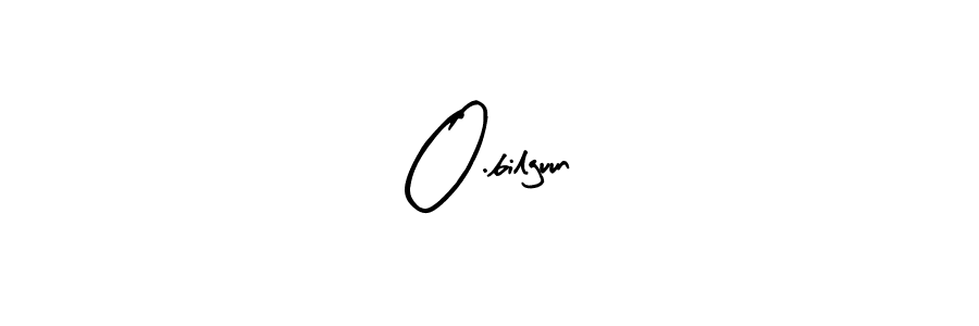 Use a signature maker to create a handwritten signature online. With this signature software, you can design (Arty Signature) your own signature for name O.bilguun. O.bilguun signature style 8 images and pictures png