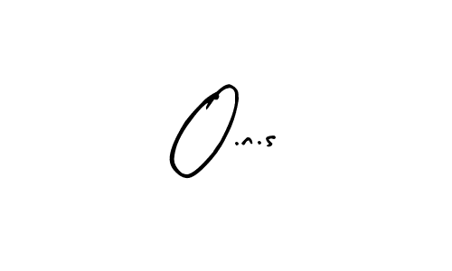 The best way (Arty Signature) to make a short signature is to pick only two or three words in your name. The name O.n.s include a total of six letters. For converting this name. O.n.s signature style 8 images and pictures png